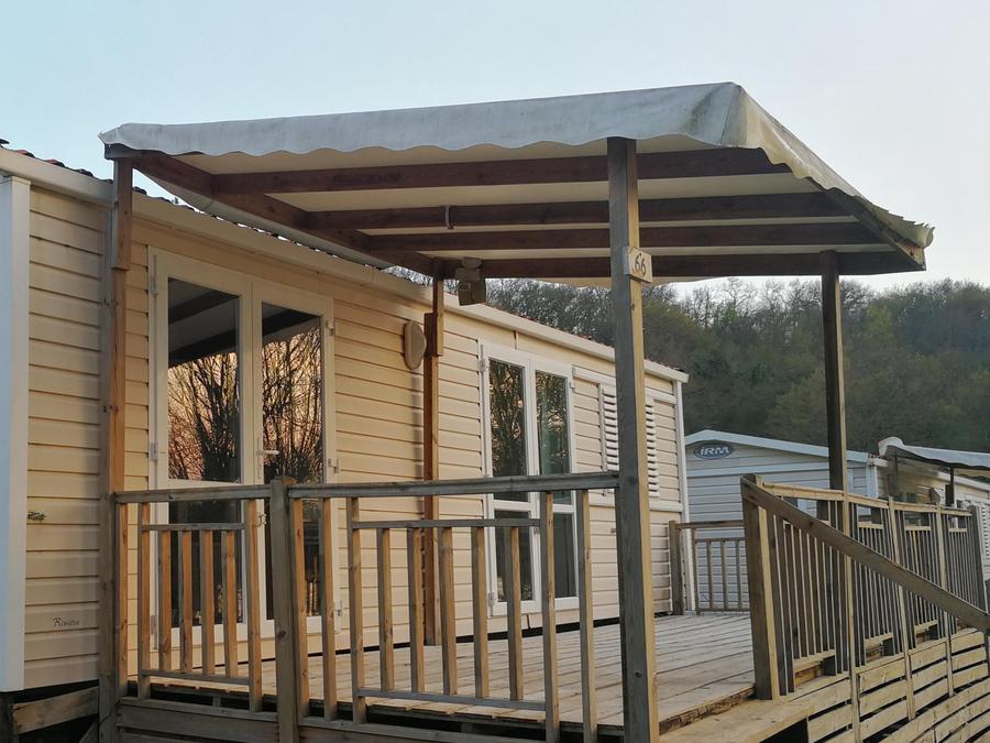 Mobilhome 6 personnes - Mobilhome LUXE - 2 chambres - vue sur le Lac - 47m² terrasse comprise 1/6 pers 1