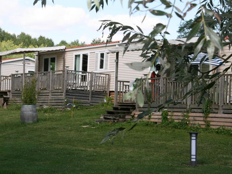 Mobilhome 6 personnes - Mobilhome LUXE - 2 chambres - vue sur le Lac - 47m² terrasse comprise 1/6 pers 0