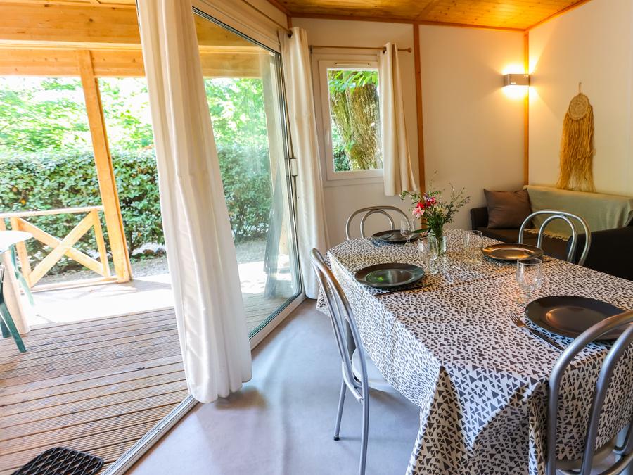 Chalet 5 personnes - REVE CONFORT climatisé 2 chambres 12
