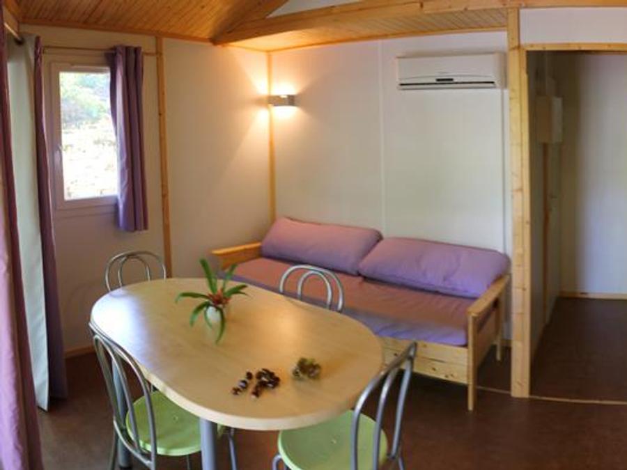 Chalet 5 personnes - REVE CONFORT climatisé 2 chambres 4