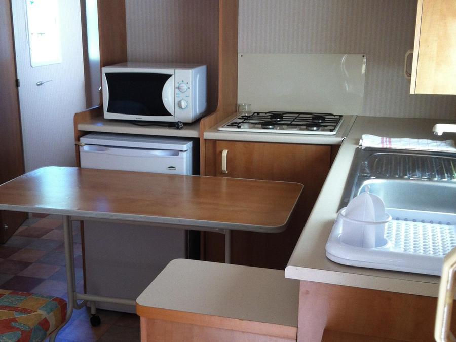Mobilhome 4 personnes - Vintage Standard 20m² - 2 chambres + terrasse non-couverte + TV 1