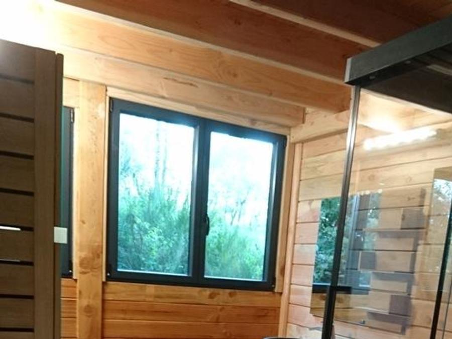 Chalet 6 personnes - Confort 50m² - 3 chambres + terrasse couverte + TV + four 3
