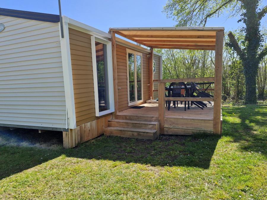 Mobilhome 4 personnes - Mobil-home O'Hara 2 chambres, terrasse non couverte + TV 4