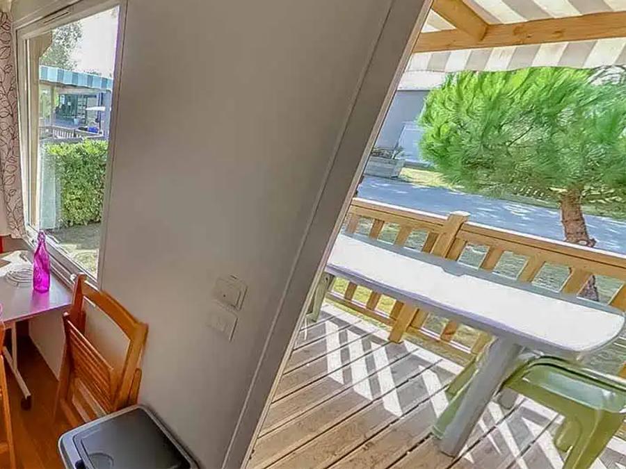 Mobilhome 2 personnes - Eco Mitoyen (mitoyen avec un autre locatif) 1
