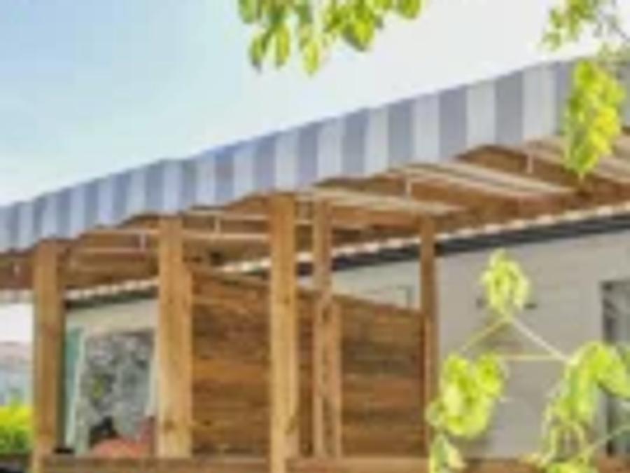 Mobilhome 2 personnes - Eco Mitoyen (mitoyen avec un autre locatif) 0