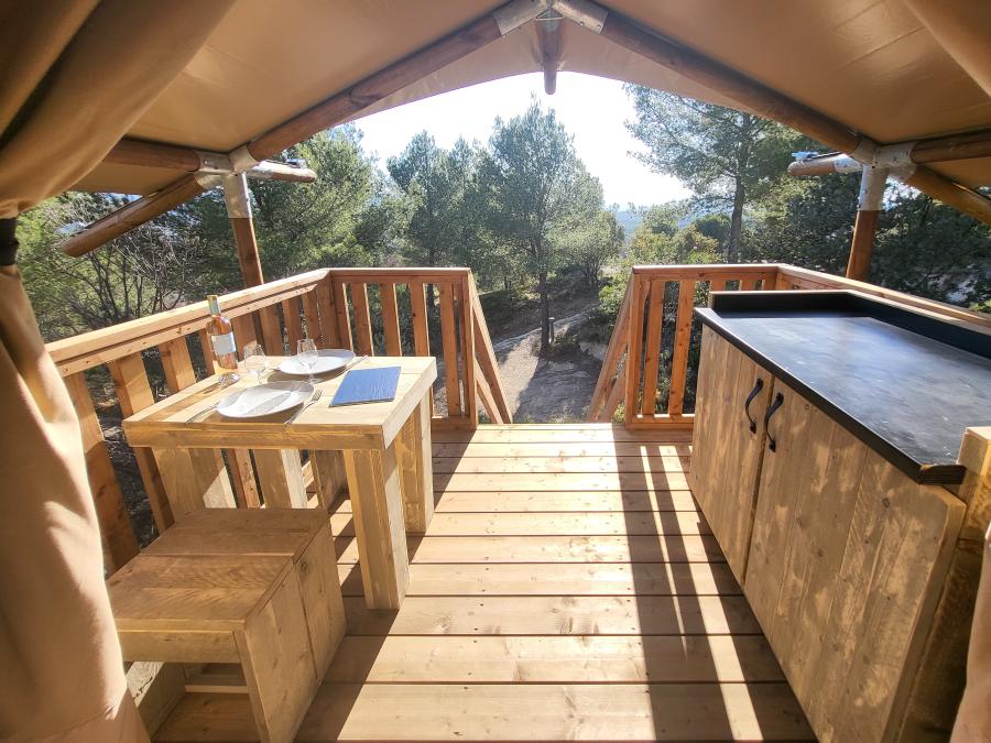 Lodge 2 personnes - Lodge perchée Cézanne 2