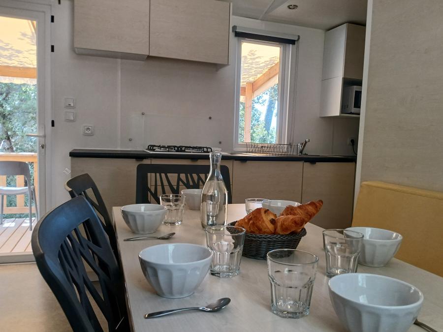 Mobilhome 6 personnes - Climatisé 2 chambres jusqu'à 6 personnes 5