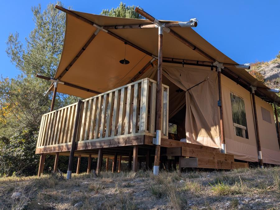 Lodge 5 personnes - Tente lodge safari 1