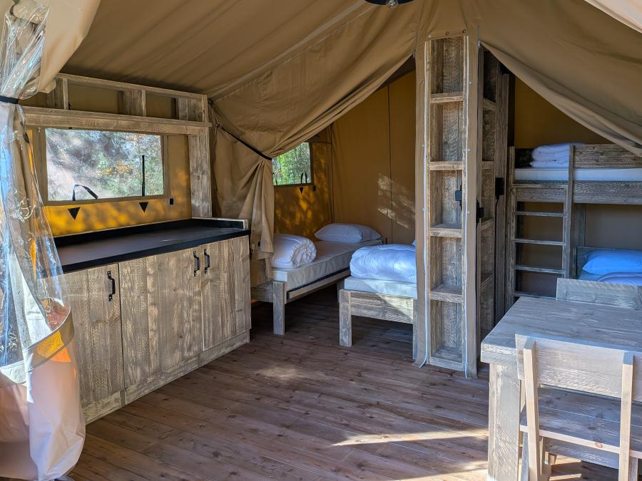 Lodge 5 personnes - Tente lodge safari 8