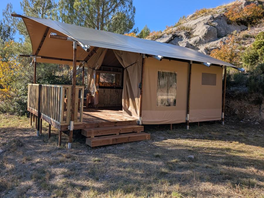 Lodge 5 personnes - Tente lodge safari 0