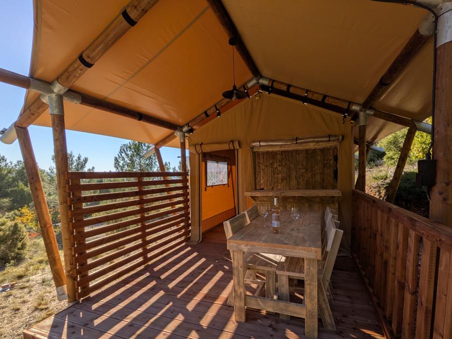 Lodge 4 personnes - Tente lodge safari 4