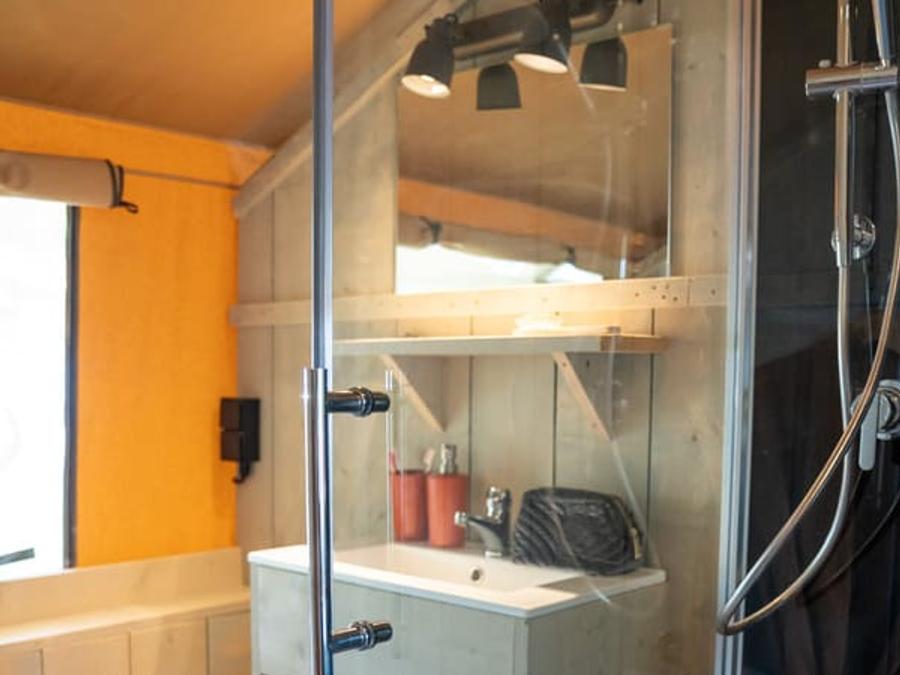 Tente en toile et en bois 5 personnes - Tente lodge - 5 personnes 3