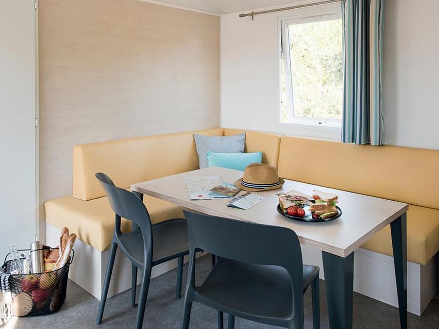 Mobilhome 6 personnes - Confort 27m² 3 chambres + terrasse sur pilotis 3
