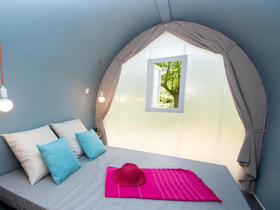 Tente en toile et en bois 4 personnes - Coco sweet 16m2 2