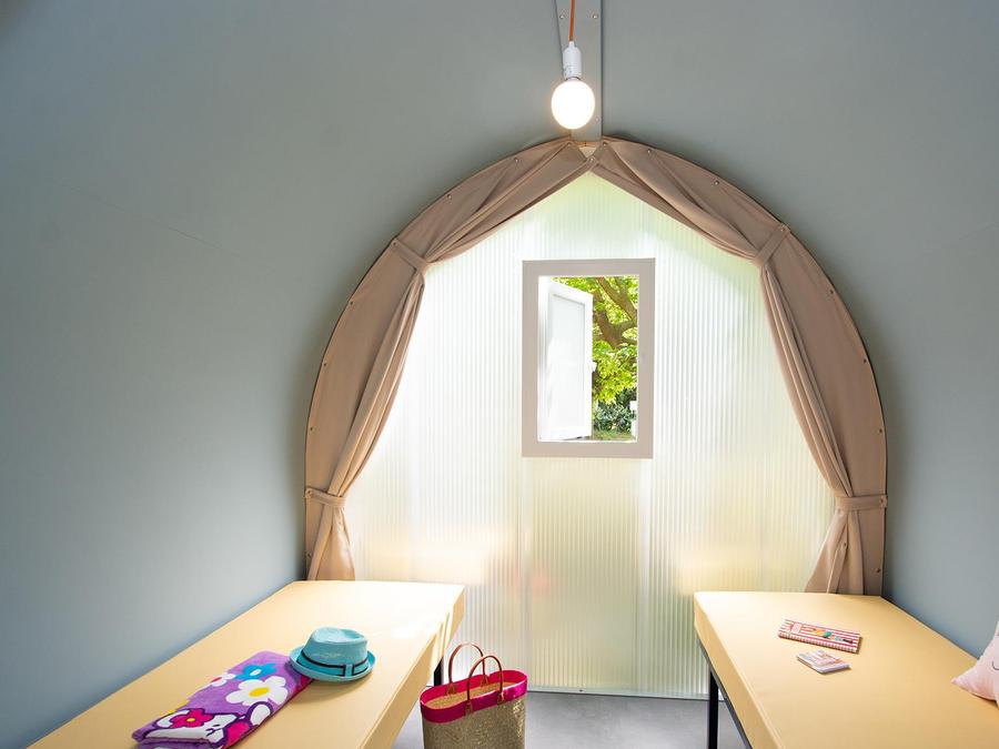 Tente en toile et en bois 4 personnes - Coco sweet 16m2 3