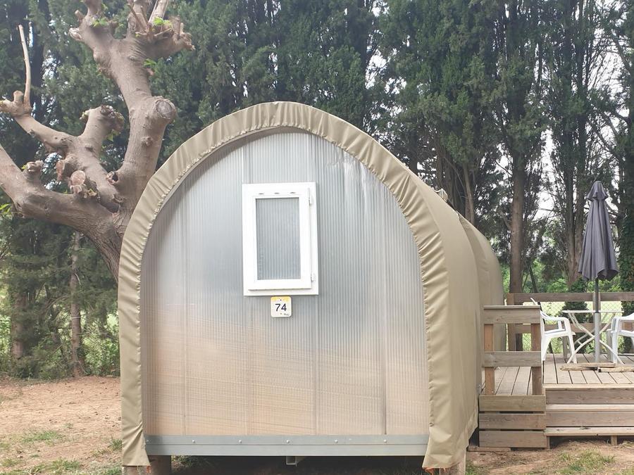 Tente en toile et en bois 4 personnes - Coco sweet 16m2 0