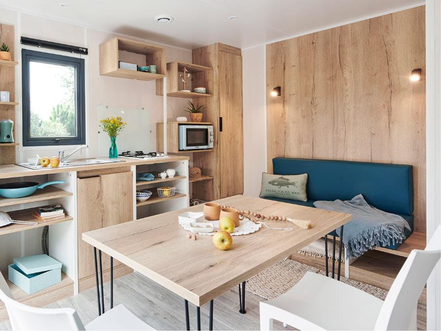 Mobilhome 4 personnes - Cabane nuit 1