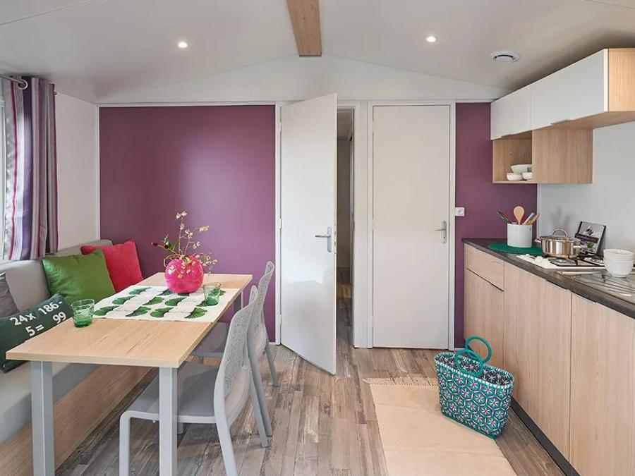 Mobilhome 2 personnes - 1 chambre 2 pers. 1