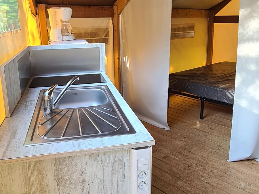 Bungalow toilé 4 personnes - STYLE JUNIOR (Sans sanitaires) 3