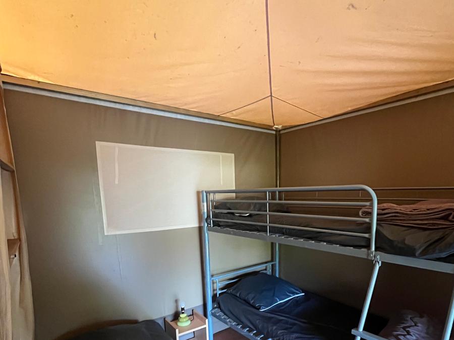 Bungalow toilé 4 personnes - Tentes Toilées Standard 25m² 2 chambres sans sanitaire 4 pers 9