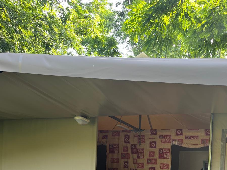 Bungalow toilé 4 personnes - Tentes Toilées Standard 25m² 2 chambres sans sanitaire 4 pers 12