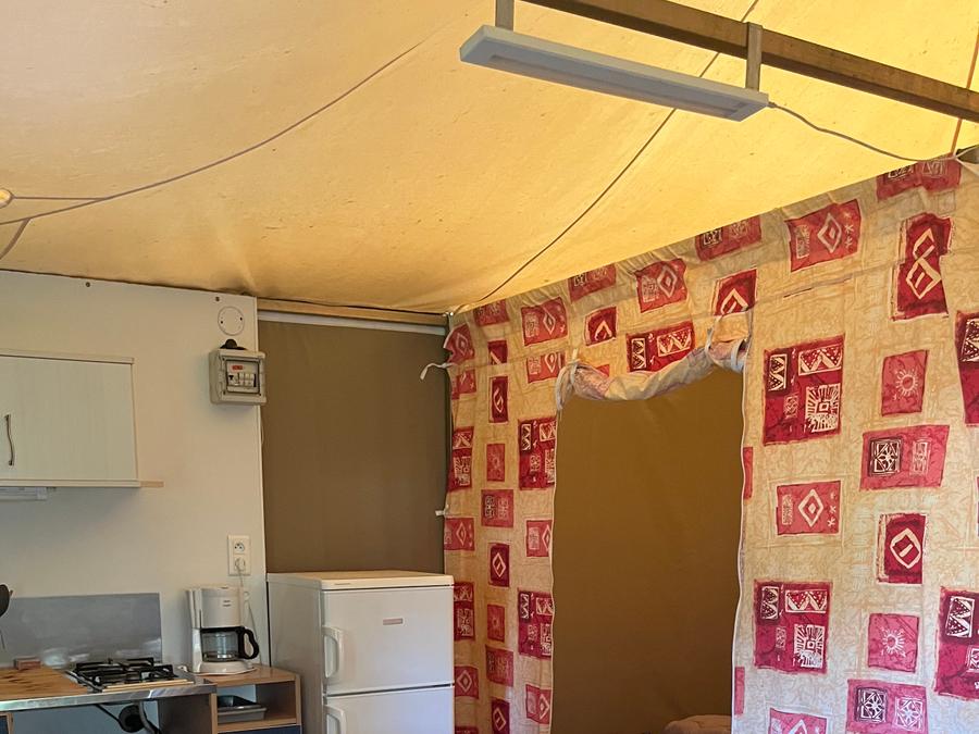 Bungalow toilé 4 personnes - Tentes Toilées Standard 25m² 2 chambres sans sanitaire 4 pers 7