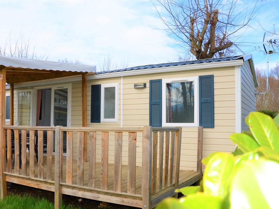 Mobilhome 6 personnes - Mobil-home Premium 33m² CLIMATISÉ - 3 chambres +TV + lave vaisselle 6 pers 1