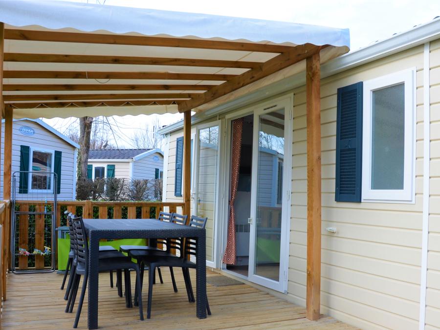 Mobilhome 6 personnes - Mobil-home Premium 33m² CLIMATISÉ - 3 chambres +TV + lave vaisselle 6 pers 2
