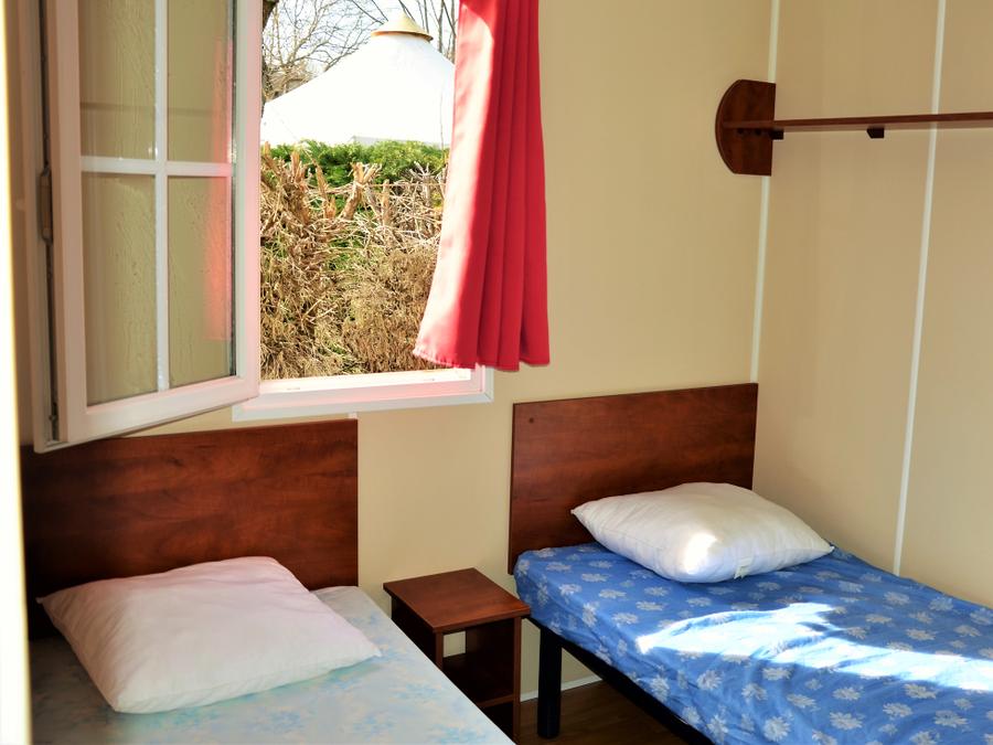 Mobilhome 4 personnes - Mobil-home Confort 29m² 2 chambres + TV 4 pers 12