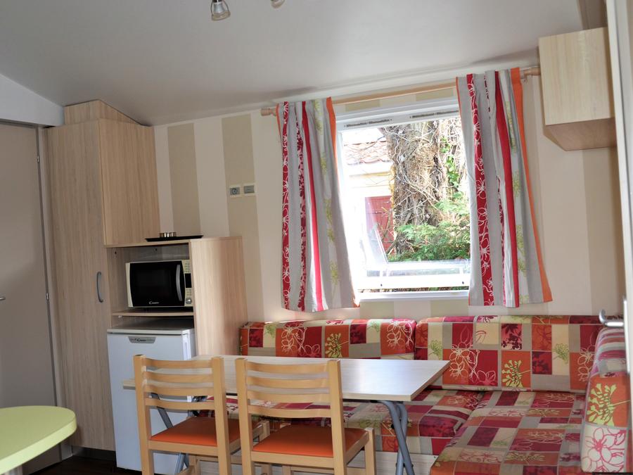Mobilhome 4 personnes - Mobil-home Confort 29m² 2 chambres + TV 4 pers 8
