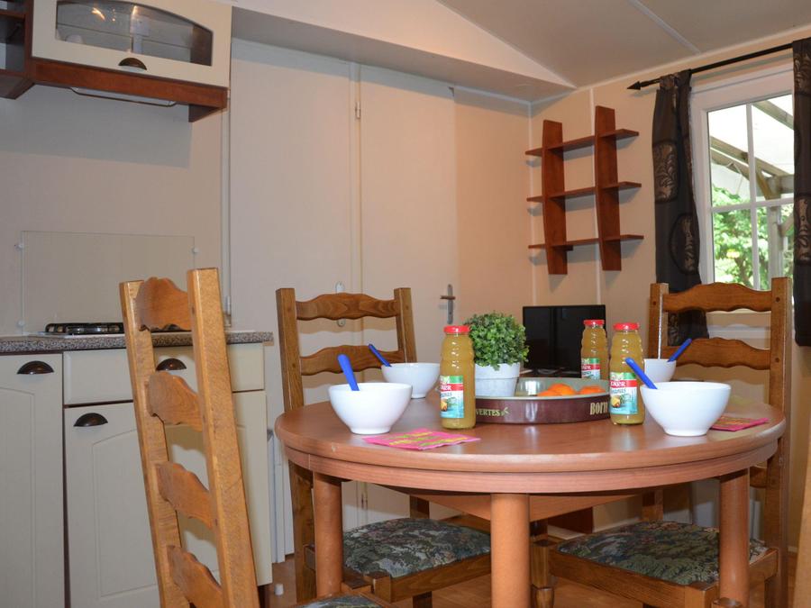 Mobilhome 4 personnes - Mobil-home Confort 29m² 2 chambres + TV 4 pers 3