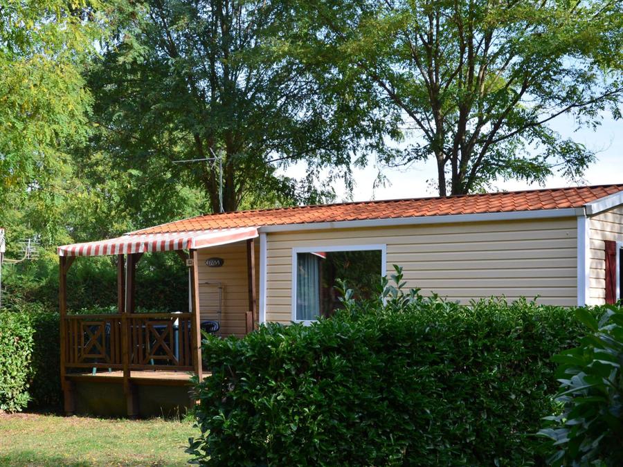 Mobilhome 4 personnes - Confort 25m² CLIMATISÉ 2 chambres + TV 0