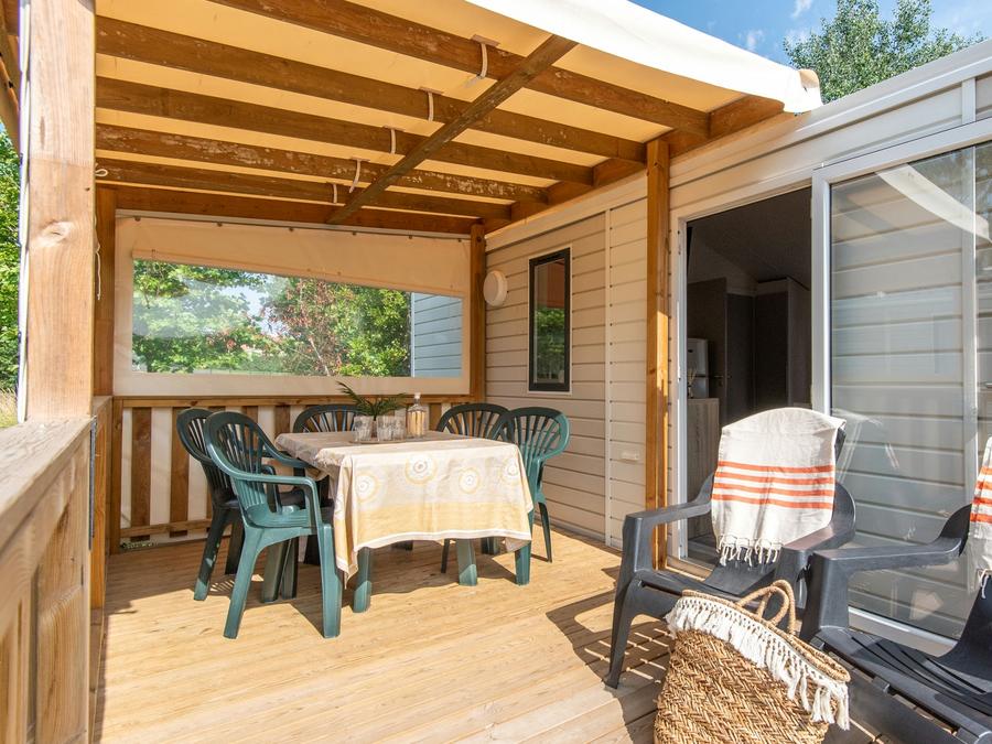 Mobilhome 5 personnes - COTTAGE - 2 Chambres - TV 8