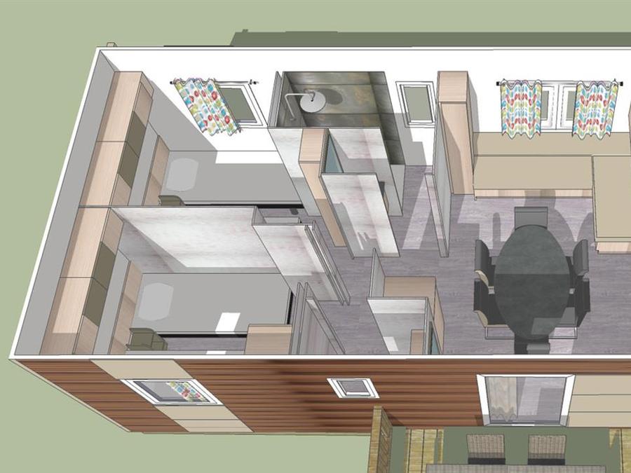 Mobilhome 6 personnes - MOBILUXE FAMILLE 2