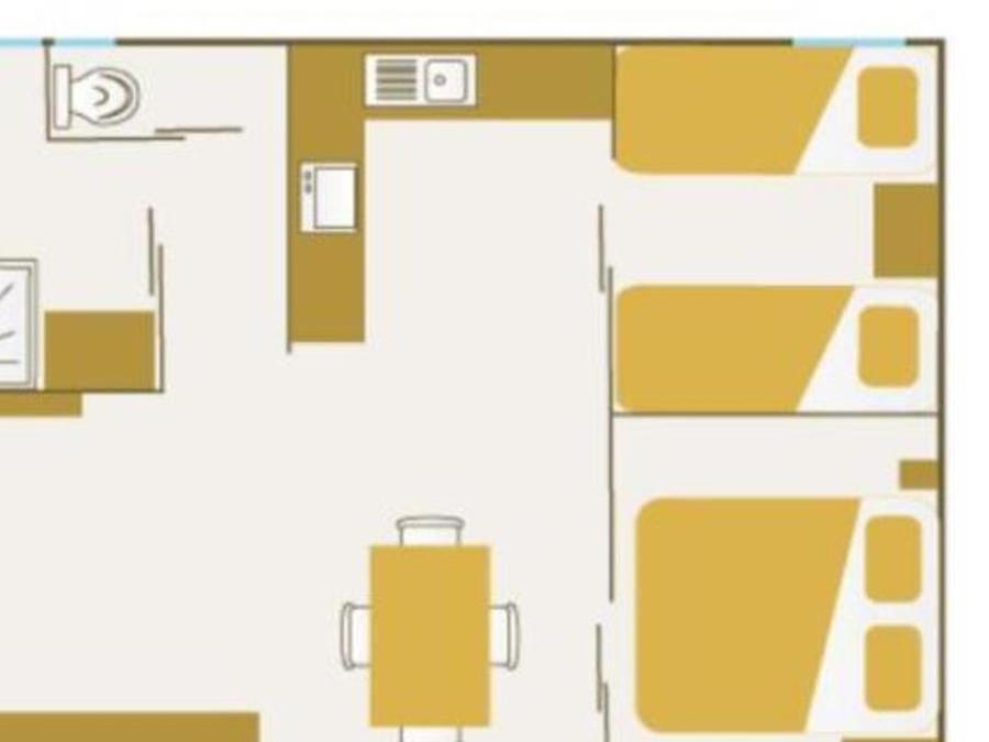 Chalet 5 personnes - CONFORT CERISIER 4