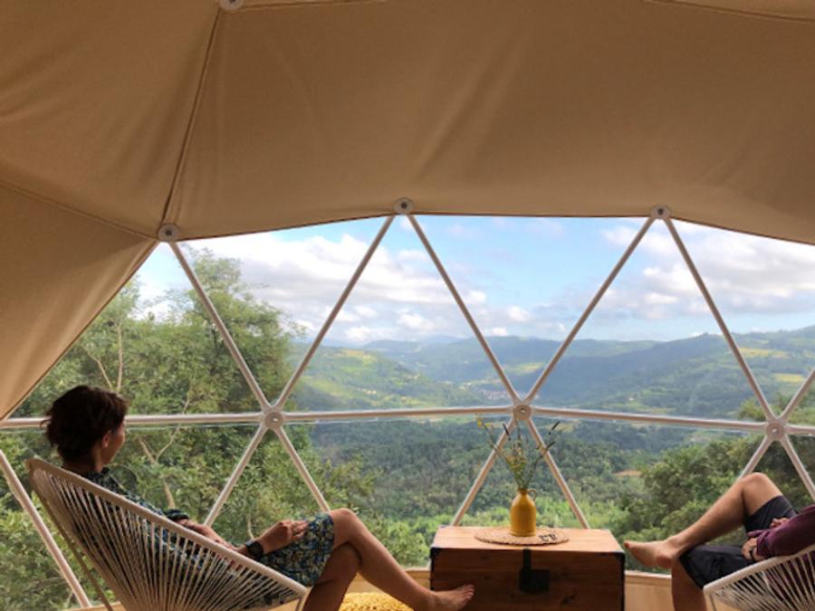 Hébergement 4 personnes - Bulle Insolite et SPA Premium Sérénité 3