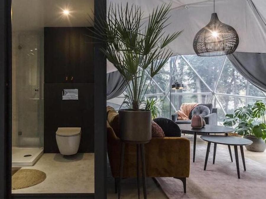 Hébergement 4 personnes - Bulle Insolite et SPA Premium Sérénité 4