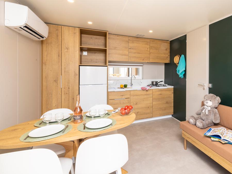 Mobilhome 4 personnes - Cottage Privilège Buis 2ch 2sdb + clim 6