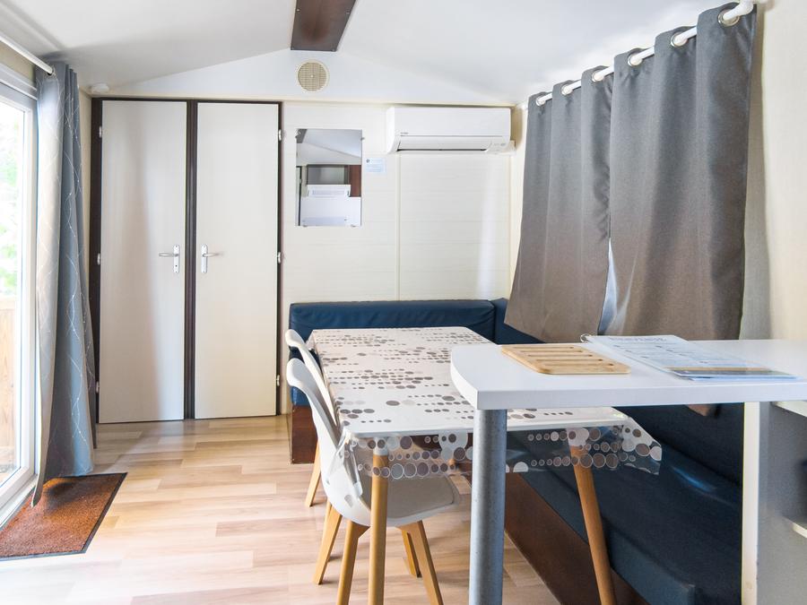 Mobilhome 4 personnes - Confort Plus 28m² / 2 chambres / clim 7