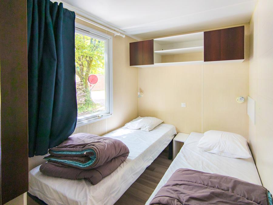Mobilhome 4 personnes - Confort Plus 28m² / 2 chambres / clim 5