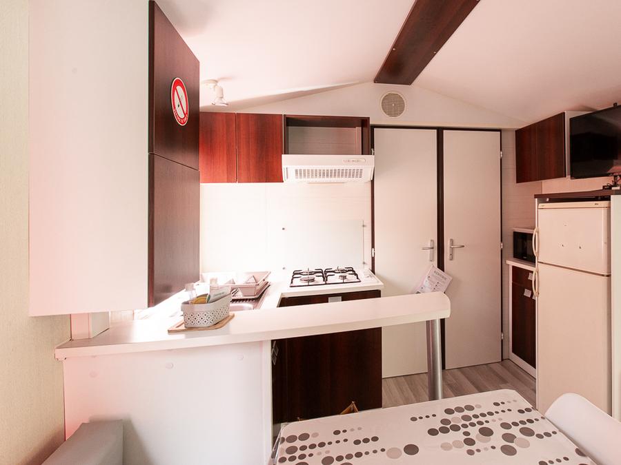 Mobilhome 4 personnes - Confort Plus 28m² / 2 chambres / clim 1