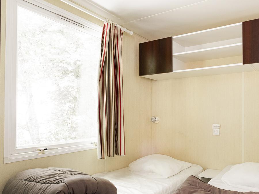 Mobilhome 4 personnes - Confort Plus 28m² / 2 chambres / clim 4