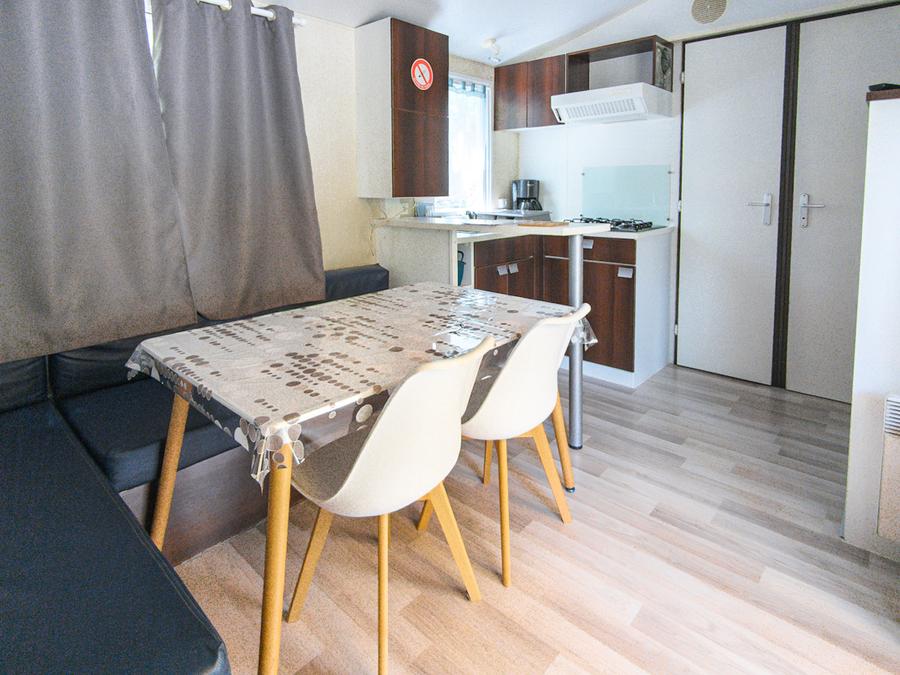 Mobilhome 4 personnes - Confort Plus 28m² / 2 chambres / clim 7