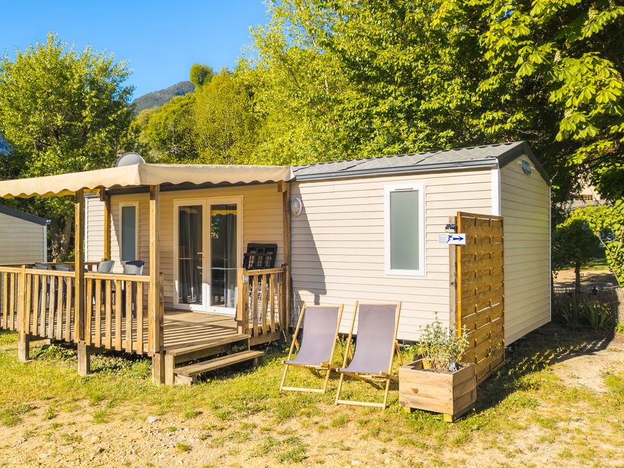 Mobilhome 4 personnes - Confort Plus 28m² / 2 chambres / clim 0