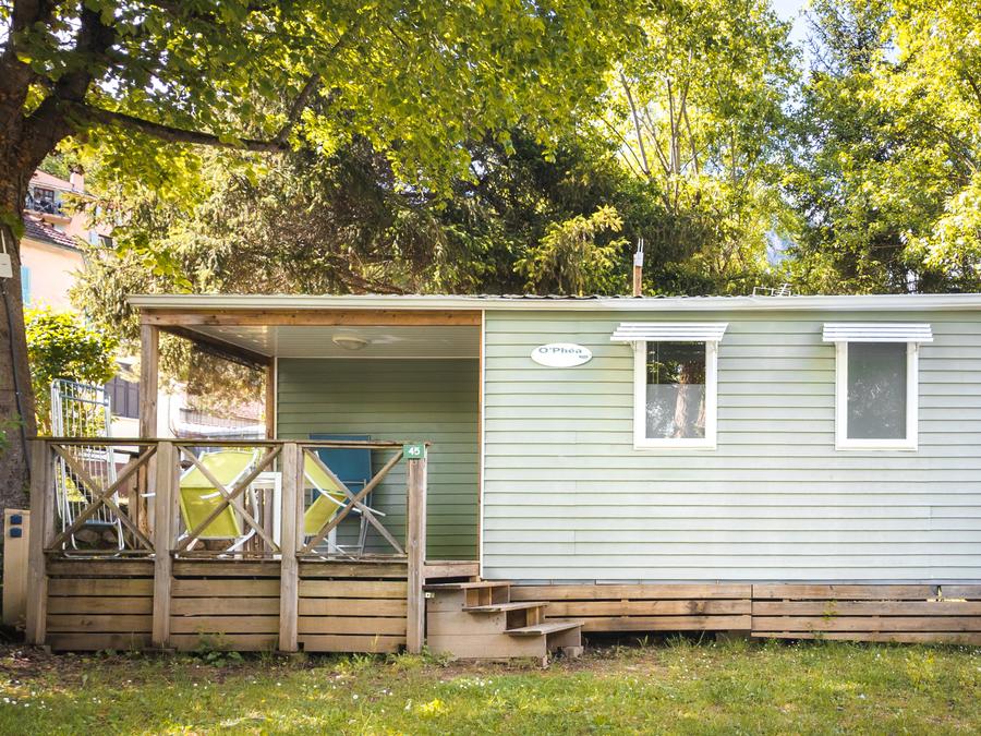 Mobilhome 2 personnes - Confort 25m² / 1 chambre / clim 0