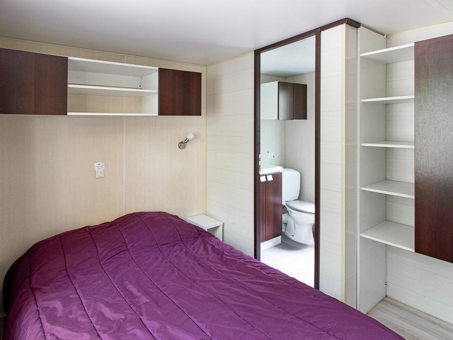 Mobilhome 4 personnes - Double 33m² / 2 chambres / 2 salles d'eau / clim 4