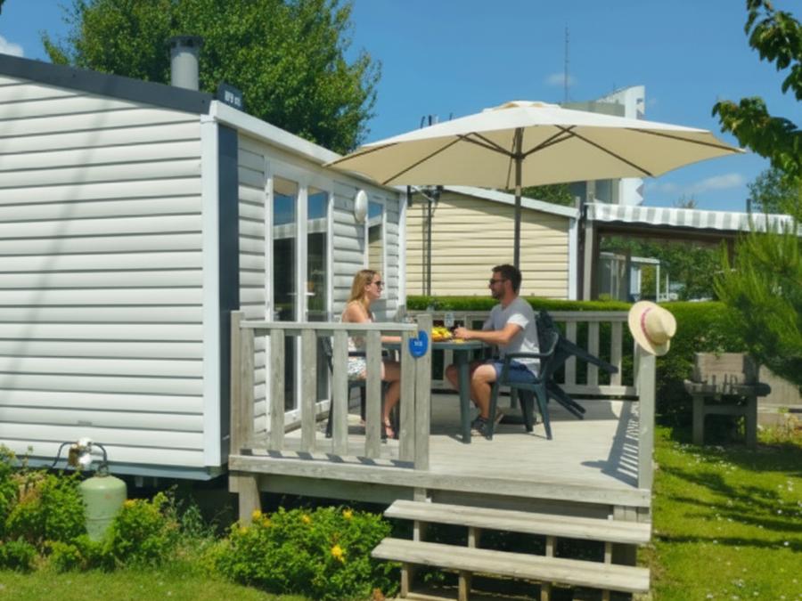 Mobilhome 2 personnes - Cahita Standard 17.8m² (1 chambre) + TV + Terrasse 2