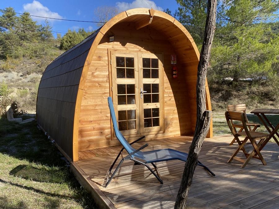 Hébergement 2 personnes - POD chalet 1