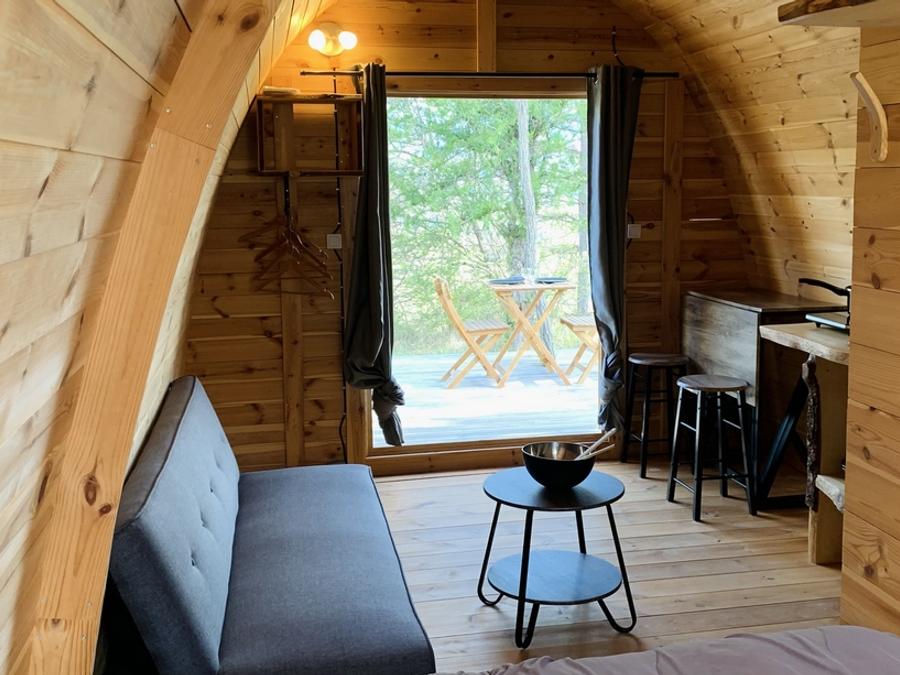 Hébergement 2 personnes - POD chalet 4