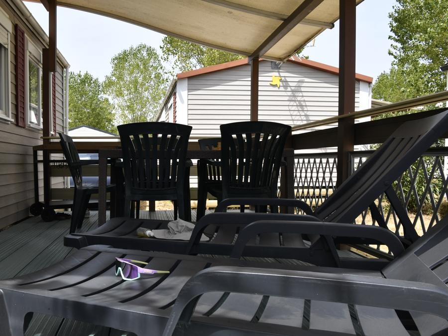 Mobilhome 5 personnes - 3 chambres - CLIM - TV 14